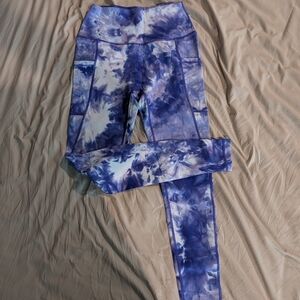 Constantly Varied Gear Women's Purple Tie-Dye Leggings